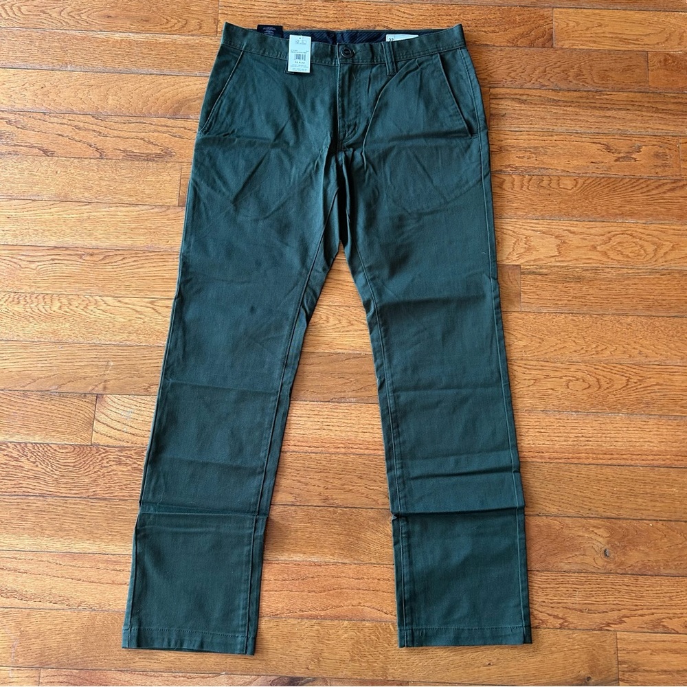 NEW Volcom Frickin Modern Stretch Pants Army Green Size 32 x 32
